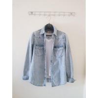 ราคา เสื้อยืนส์PULL&BEAR เสื้อยีนส์แขนยาว (5574294568)