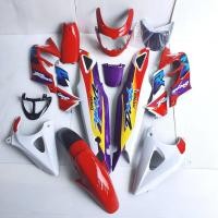 ราคา ชุดสี dash rs ปี2001 สีแดงม่วงขาว เฟรมรถ แดชตัวใหม่ ยกชุด14ชิ้น (12851985910)