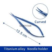 ราคา Titanium Castroviejo Needle Holders 12cm/14cm/16cm/18cm Ophthalmic Microsurgical instruments Dental surgical tools (26861775310)