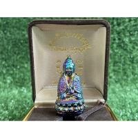 ราคา พระกริ่งปวเรศ ร.5 ฐาน จปร เนื้อเหล็กไหล 7 สี (สีรุ้ง) พร้อมกล่องกำมะหยี่ (11948394442)