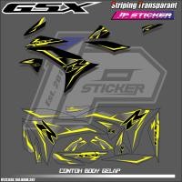 ราคา GSX 150 สติ๊กเกอร์มอเตอร์ไซค์ SUZUKI GSX 150 HOLOGRAM และ TRANSPARKENT IP.CODE-387 (26455386993)