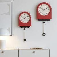 ราคา นาฬิกาแขวนเงียบที่ทันสมัยพร้อมลูกตุ้ม,สร้างสรรค์ที่เรียบง่ายครีมแกว่งนาฬิกาแบตเตอรี่ดําเนินการไม่ผูกดิจิตอลนอร์ดิกตัวชี้นาฬิกาสําหรับตกแต่งห้องนั่งเล่น,ครัว,สํานักง (26456046107)