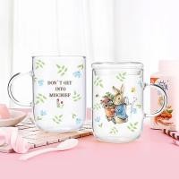 ราคา พร้อมส่ง! แก้วน้ำมีฝาปิด ลาย Peter Rabbit ปีเตอร์แรบบิท (7044805536)