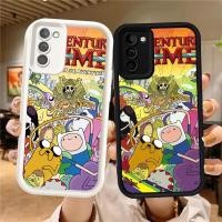 ราคา Z-4 Adventure Time เคสสีขาวสีดําสําหรับ Samsung Galaxy A71 S21 A51 A31 S20 FE Case (43510321743)