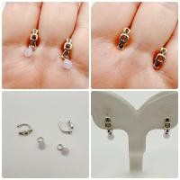 ราคา ต่างหูแบบหนีบ เงินแท้ (29060538775)