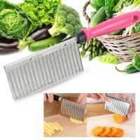 ราคา มีดหั่นผักและผลไม้แบบลอนคลื่นขนาดใหญ่ 1 ชิ้น รุ่น Big-Fruit-gr-jelly-Zigzag-knife-01a-T4 (29538805752)