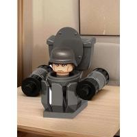 ราคา นักบินอวกาศติดอาวุธเข้ากันได้กับ Lego Titan Fighter Toilet Man vs. Camera Man และ Surveillance Man (29667777525)