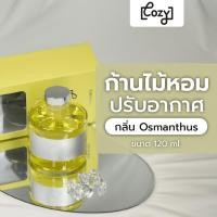 ราคา P&P_chic shop COZY ก้านไม้หอมปรับอากาศ กลิ่น Osmanthus ขนาด 120 ml. (26023411074)