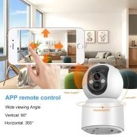ราคา กล้องวงจรปิดPEGATAH Home 5MP WiFi กล้องเด็กแบบตั้งพื้น มีแบตเตอรี่ในตัว PTZ 360° 10X Optical ระบบติดตามอัตโนมัติ ส่องสว่างตอนกลางคืน IP Cam (42715666987)