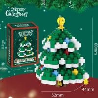 ราคา บล็อคตัวต่อจิ๋ว Set2ชิ้น Mini Lego Christmas เลโก้ตั้งโชว์ขนาดเล็ก โมเดลคริสต์มาสจิ๋ว TY16 (28217786952)