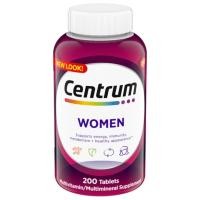 ราคา Centrum Women Multivitamin Multimineral Iron 200 tablet วิตามินรวมสำหรับผู้หญิง อาหารเสริมหลายชนิด (24207649746)