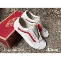 ราคา Vans style 36 marshmallow “Racing Red” ของแท้ (2352349275)