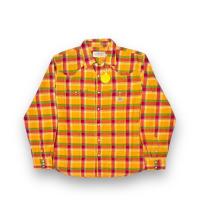 ราคา Denim & Supply Ralph Lauren Double Pocket Vintage Plaid Western Flannel Regular Fit (28138587071)