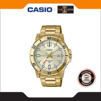 ราคา Casio รุ่น MTP-VD01G-9EV ของแท้ 100% ประกันศูนย์ 1 ปี นาฬิกาข้อมือผู้ชาย สายสแตนเลส - สีทอง (29281074694)