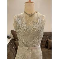 ราคา ชุดราตรีออกงานสีเทาสั้น (40617256965)