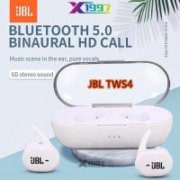 ราคา หูฟัง Bluetooth ของแท้100% JBL HARMAN TWS4 Bluetooth earphone ชุดหูฟังไร้สายบลูทู ธ（รับประกัน 7 วัน ） (2327638678)