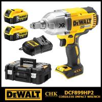 ราคา DEWALT บล๊อกไร้สาย 1/2 นิ้ว(4 หุน) รุ่น DCF899HP2 (แบต5.0Ah2ก้อน,แท่นชาร์จ1)รับประกัน 3 ปี (19979011201)