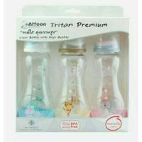 ราคา ขวดนม Attoon Tritan ขวดใสคุณภาพสูง 8 ออนซ์ แพค 3 ใบ (3714010369)