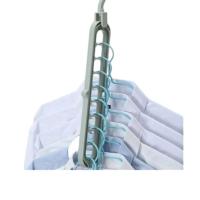 ราคา GANTUNGAN Magic Hanger ไม้แขวนเสื้อสําเร็จรูป ตู้เสื้อผ้า Wonder Hanger ที่วางราวตากผ้า (29856211995)