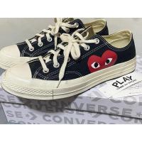 ราคา Converse x Play Comme des Garcons Chuck black_Used (25694041245)