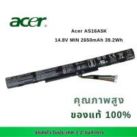 ราคา แบตเตอรี่โน๊ตบุ๊ค Acer AS16A5K AS16A7K Acer Aspire E15 E5-473G E5-575 E5-575G P249 TMP249 ของแท้ 100% ส่งฟรี ประกัน 1ปี (44112762527)