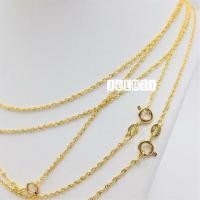 ราคา #สร้อยทอง18kแท้ นำเข้าจากอิตาลี ลายดิสโก้ (1171263329)