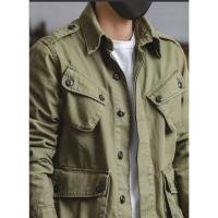 ราคา เสื้อแจ็กเก็ตผู้ชาย m42 วินเทจ เสื้อแจ็กเก็ตเดินป่า ยูนิฟอร์มพลร่ม (21786604451)