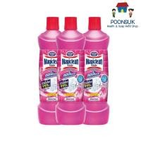 ราคา มาจิคลีน น้ำยาล้างห้องน้ำ เทอร์โบ พาวเวอร์ 850ml x3 (25081721442)