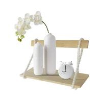 ราคา DELICATO ชั้นติดผนัง รุ่น SANTIR-04 ขนาด 30x10x20 ซม. สีไม้ (23316608205)