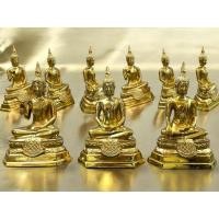 ราคา พระพุทธรูป ขนาดหน้าตัก 3,5นิ้ว พระปางมารวิชัย พระปางประทานพร พระพุทธรูปนั่งสมาธิ เนื้อทองเหลือง (7580495749)