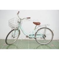 ราคา จักรยานแม่บ้านญี่ปุ่น - ล้อ 22 นิ้ว - ไม่มีเกียร์ - Bridgestone - สีฟ้า [จักรยานมือสอง] (20282074965)