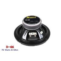 ราคา ดอกลำโพงกลางเบส Nanova ขนาด 6.5 นิ้ว 70 วัตต์แท้ รุ่น D-66 (15097774379)