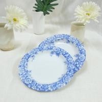 ราคา จานแบ่ง จานผลไม้ 6.2" ลายดอกไม้สีคราม ดีเทลเยอะ เซรามิกเนื้อดีเงางาม เซรามิกตู้ญี่ปุ่น ไม่ผ่านการใช้ (8204050091)