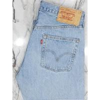 ราคา กางเกงยีนส์ มือสอง for ลีวาย 501 เอววัดจริง32(เอวป้าย33) ยาว32 ขากระบอก กระดุม Made in MEXICO (U34) (LU) (27234708568)