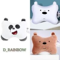 ราคา หมอนกระดูก We Bare Bears - หมอนรถแพนด้า หมีน้ําแข็ง Grizz (26265927255)