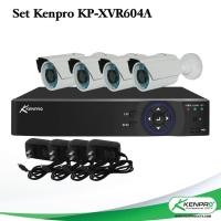 ราคา ชุดจำนวนจำกัด KENPRO KP-XVR604A (ไม่รวมฮาร์ดดิสก์) 4 ช่องสัญญาณระดับ 1080P HD TVI, HD AHD, HD CVI, SD Analog สีดำ (836675814)