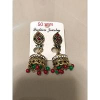 ราคา ต่างหูระฆัง ต่างหูอินเดีย (19756985429)