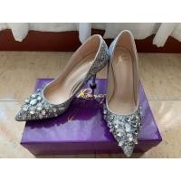 ราคา รองเท้าออกงาน รองเท้าเจ้าสาว ส้นสูงออกงาน (3901756866)