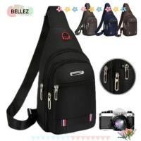 ราคา BELLEZ ผู้ชายกระเป๋า Messenger,พอร์ตชาร์จ USB สี่เหลี่ยมผืนผ้าผู้ชายกระเป๋าสะพายข้าง,สีดําสีฟ้าสีเทาสีน้ําตาลกระเป๋าสะพายผ้าชาย (41667407142)