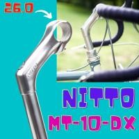 ราคา สเต็มจุ่ม Stem Nitto MT-10-DX จับแฮนด์ขนาด 26.0mm Made in Japan (15688521638)