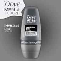 ราคา DOVE MEN CARE Invisible Dry Anti White Marks Antiperspirant Deodorant 50ml. ผลิตภัณฑ์ระงับกลิ่นใต้วงแขนแบบลูกกลิ้งสำหรับ (3935198848)