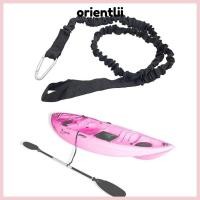 ราคา ORIENTLEE Boat Paddle Leash, Tie Rope Fishing Rod Lanyard, Kayak Safety Hook Elastic Canoe Cord (42116353652)
