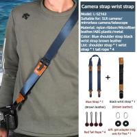 ราคา Camera Strap Nylon Adjustable Shoulder Neck Belt Quick Release Sling for Nikon Canon SLR DSLR Digital Camera Convenient (25839033351)