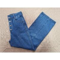 ราคา กางเกงยีนส์แบรนด์ญี่ปุ่น GU ขากระบอก (Uniqlo Zara MNG Jaspal) (19393929590)