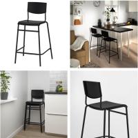 ราคา พร้อมส่งถูกที่สุดเก้าอี้บาร์มีพนักพิง มี 2 ขนาด จาก IKEA (1539391704)