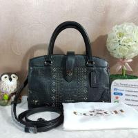ราคา Coach 55634 Mercer satchel 24 with bandana rivets (1021464824)