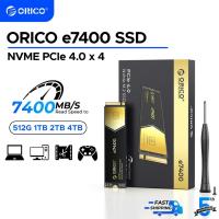 ราคา ORICO E7400 M.2 NVMe SSD PCIe 4.0 512GB 1TB 2TB 2280 PCIe 4.0x4 For Laptop PC (ORICO E7400) (25188369567)