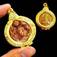 ราคา เหรียญจตุคามรามเทพ งานพุทธศิลป์ ด้านหลังพระปิดตาพังพระกาฬ พร้อมกรอบตลับ ของดีควรมีไว้บูชา (40265324174)