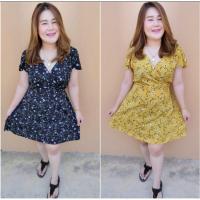 ราคา อก : 34-46”เดรสสาวอวบ ผ้าชีฟองทราย #ชุดเดรสสาวอวบ #เดรสสาวอวบ #เดรสคนอ้วน #มินิเดรสคนอ้วน (4642597838)