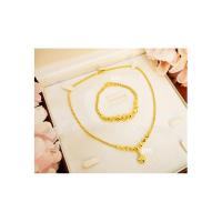 ราคา เซตเม็ดบอลพ่นทราย สร้อยคอหนัก 1 บาท สร้อยข้อมือหนัก 1 บาท งานเคลือบทอง 3-4 ไมครอน (4611044272)